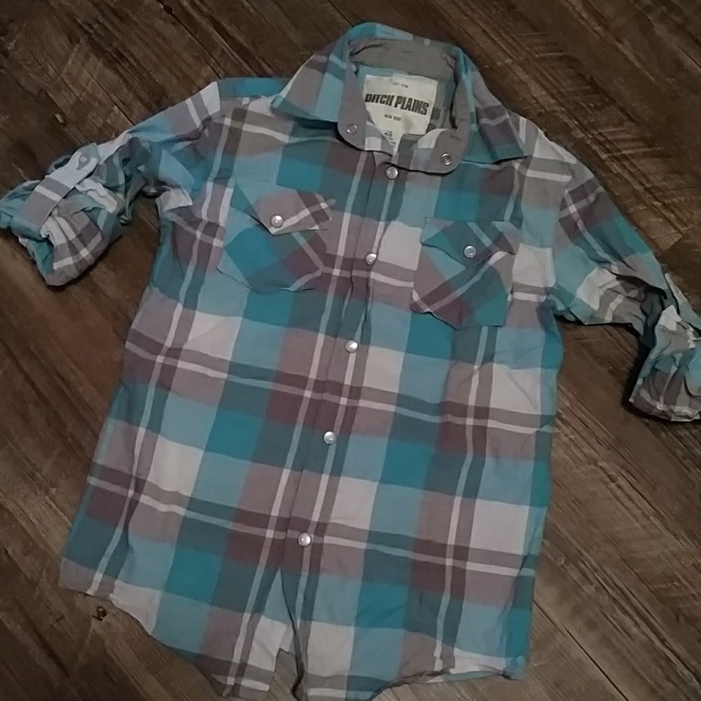 Boys button up shirt